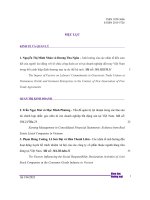 NGHIÊN CỨU THỰC NGHIỆM CÁC YẾU TỐ TÁC ĐỘNG ĐẾN RỦI RO PHÁ SẢN CỦA NGÂN HÀNG THƯƠNG MẠI CỔ PHẦN TẠI VIỆT NAM