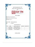 đồ án nhóm quản lý bán hàng điện tử môn học phân tích thiết kế hệ thống