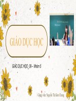 trình bày các phương pháp dạy học chuẩn