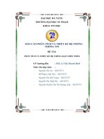 đề tài phân tích và thiết kế hệ thống rạp chiếu phim