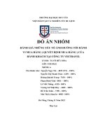 Đồ Án Nhóm Đánh Giá Những Yếu Tố Ảnh Hưởng Tới Hành Vi Mua Hàng ( Quyết Định Mua Hàng ) Của Hành Khách Tại Công Ty Vietravel.pdf