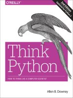 Allen B. Downey - Think Python_ How To Think Like A Computer Scientist-Oreilly Media (2015.Pdf