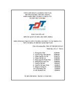 báo cáo giữa kỳ môn du lịch văn hóa phân tích giá trị của nền văn hóa ẩm thực và tác động của nền văn hóa ấy đến du lịch việt nam