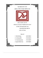 đề bài xây dựng website bán sách