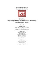 Tên Đề Tài Hoạt Động Thương Mại Quốc Tế Và Phân Đoạn Outsource Của Apple.pdf
