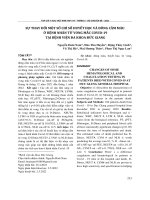 SỰ THAY ĐỔI MỘT SỐ CHỈ SỐ HUYẾT HỌC VÀ ĐÔNG CẦM MÁU Ở BỆNH NHÂN TỬ VONG MẮC COVID-19 TẠI BỆNH VIỆN ĐA KHOA ĐỨC GIANG