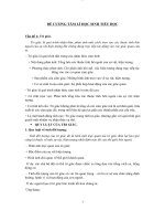 Đề cương tâm lý học học sinh tiểu học