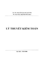 Lý Thuyết Kiểm Toán