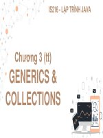 chapter 3 generic collections lập trình java