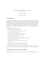 Học Python script trong Abaqus trong 1h