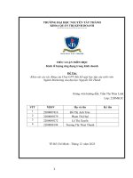 đề tài khảo sát các tác động của chat gpt đến kết quả học tập của sinh viên ngành marketing của đại học nguyễn tất thành