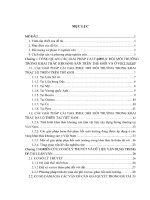 Luận văn thạc sĩ Khoa học Môi trường: Nghiên cứu những tác động chính của dự án khai thác đá núi Ông Voi và đề xuất các giải pháp cải tạo, phục hồi môi trường