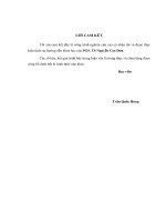 Luận văn thạc sĩ Kỹ thuật tài nguyên nước: Ảnh hưởng của tình huống vỡ đê Phúc Long Nhượng, huyện Cẩm Xuyên, tỉnh Hà Tĩnh và đề xuất giải pháp giảm thiểu