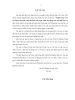 Luận văn thạc sĩ Xây dựng công trình thủy: Nghiên cứu vị trí cọc hợp lý để giảm chênh lệch lún của công trình xây dựng trên nền đất yếu