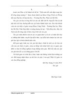 Luận văn thạc sĩ Xây dựng công trình thủy: Tính toán kết cấu đập trọng lực bê tông dạng tường ô