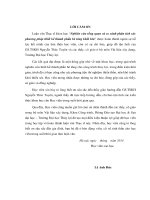 Luận văn thạc sĩ Xây dựng công trình thủy: Nghiên cứu tổng quan và so sánh phân tích các phương pháp thiết kế thành phần bê tông khối lớn