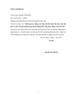 Luận văn thạc sĩ Kỹ thuật tài nguyên nước: Đánh giá tác động của biến đổi khí hậu đến nhu cầu tiêu nước và đề xuất giải pháp nâng cấp hệ thống tiêu Thạc Qủa, Đông Anh, Hà Nội