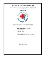 báo cáo thực tập tốt nghiệp tập tại nhà thuốc long châu 332 tân hương