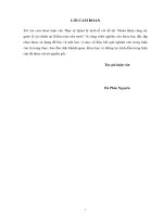 Luận văn thạc sĩ chuyên ngành Kỹ thuật Môi trường: Nghiên cứu quy trình kỹ thuật tẩy xạ một số bề mặt vật liệu bằng hệ chất hoạt động bề mặt kết hợp phức chất vòng càng