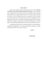 Luận văn thạc sĩ Xây dựng công trình Thủy: Phân tích ảnh hưởng của yếu tố tiếp xúc đến nội lực đập bê tông trọng lực