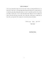 Luận văn thạc sĩ Kỹ thuật tài nguyên nước: Nghiên cứu đánh giá ảnh hưởng biến đổi khí hậu và phát triển kinh tế đến khả năng lấy nước của cống Ngọc Trại thuộc hệ thống thủy lợi Bắc Hưng Hải