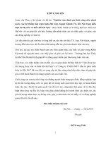 Luận văn thạc sĩ Kỹ thuật tài nguyên nước: Nghiên cứu đánh giá khả năng tiêu thoát nước của hệ thống tiêu trạm bơm Đại Áng, huyện Thanh Trì, Hà Nội trong điều kiện đô thị hóa và biến đổi khí hậu