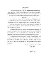 Luận văn thạc sĩ Quản lý tài nguyên và Môi trường: Giải pháp huy động các nguồn lực phục vụ chương trình xây dựng nông thôn mới trên địa bàn huyện Quế Võ, tỉnh Bắc Ninh