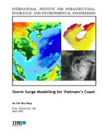 Storm Surge Modelling for Vietnam’s Coast