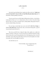 Luận văn thạc sĩ Địa kỹ thuật xây dựng: Nghiên cứu xử lý nền cống dưới đê vùng ven biển cửa sông Hồng bằng giải pháp móng cọc