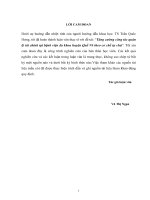 Luận văn thạc sĩ Quản lý kinh tế: Tăng cường công tác quản lý tài chính tại bệnh viện đa khoa huyện Quế Võ theo cơ chế tự chủ