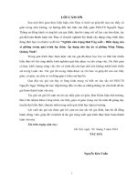 Luận văn thạc sĩ Xây dựng công trình thủy: Nghiên cứu trạng thái ứng suất - biến dạng của xi phông trong quá trình hạ chìm. Áp dụng cho dự án xi phông sông Mang, Quảng Ninh