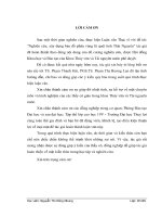 Luận văn thạc sĩ Thủy văn học: Nghiên cứu, xây dựng bản đồ phân vùng lũ quét tỉnh Thái Nguyên