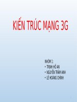 kiến trúc mạng 3g