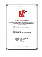 bài thu hoạch diễn án môn kỹ năng tranh tụng trong vụ việc dân sự mã số hồ sơ số ls ds 08 tranh chấp hợp đồng cung ứng dịch vụ