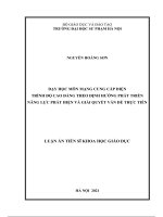 dạy học môn mạng cung cấp điện trình độ cao đẳng theo định hướng phát triển năng lực phát hiện và giải quyết vấn đề thực tiễn