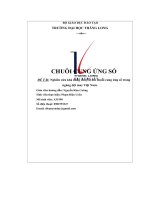 chuỗi cung ứng số nghiên cứu khả năng chuyển đổi chuỗi cung ứng số trong ngàng dệt may việt nam