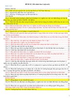 Bộ câu hỏi Luật Hình sự - Vòng 2 - trọng tâm - chuẩn form ôn thi công chức Viện kiểm sát 2024