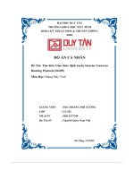 đồ án cá nhân đề tài tìm hiểu giao thức định tuyến interior gateway routing protocol igrp