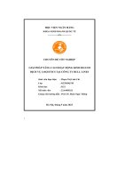 chuyên đề tốt nghiệp giải pháp nâng cao hoạt động kinh doanh dịch vụ logistics tại công ty bull lines