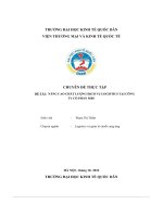 chuyên đề thực tập nâng cao chất lượng dịch vụ logistics tại công ty cổ phần mbf