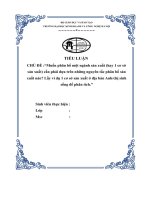 muốn phân bố một ngành sản xuất hay 1 cơ sở sản xuất cần phải dựa trên những nguyên tắc phân bố sản xuất nào