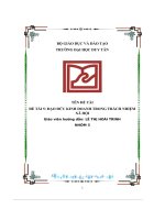 tên đề tài đề tài 5 đạo đức kinh doanh trong trách nhiệm xã hội