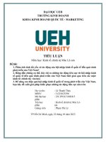 phân tích tính tất yếu và tác động của hội nhập kinh tế quốc tế đến quá trình phát triển của việt nam