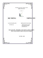 bài tập lớn tìm hiểu ứng dụng phát triển phần mềm odoo trong doanh nghiệp