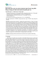 BIẾN THIÊN THEO MÙA CỦA SINH VẬT PHÙ DU LỚP BỀ MẶT VÙNG BIỂN ĐÔNG SỬ DỤNG MÔ HÌNH SINH ĐỊA HÓA ĐỘ PHÂN GIẢI CAO