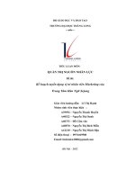 kế hoạch tuyển dụng vị trí nhân viên marketing của trung tâm hàn ngữ sejong