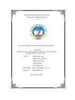 bài tập lớn môn quản trị chất lượng dịch vụ báo cáo đánh giá chất lượng dịch vụ ký túc xá tại trường đại học kinh tế quốc dân