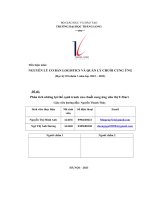 tiểu luận môn nguyên lý cơ bản logistics và quản lý chuỗi cung ứng phân tích những lợi thế cạnh tranh của chuỗi cung ứng siêu thị t mart 1
