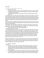 Đề cương 21 câu hỏi môn Khoa học Môi Trường kèm ĐÁP ÁN CHI TIẾT