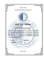 phân tích quy định pháp luật về chính sách tiền tệ quốc gia. Trong điều kiện lạm phát tăng cao trong nền kinh tế, NHNN sẽ điều chỉnh các công cụ thực hiện chính sách tiền tệ quốc gia theo hướng như thế nào